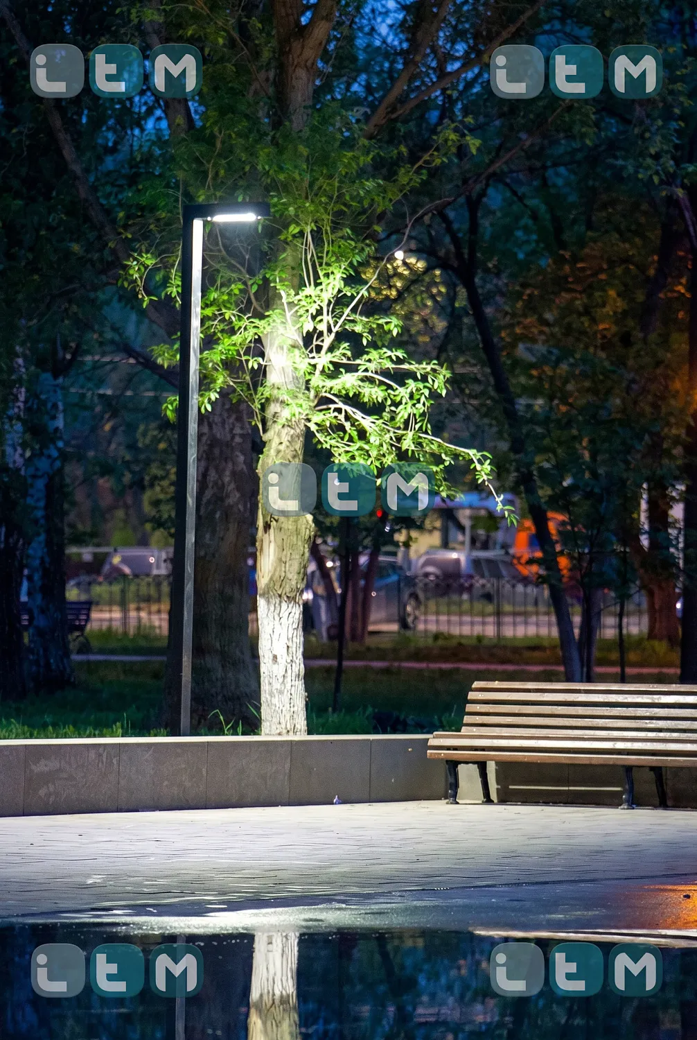 г. Самара поставка паркового освещения